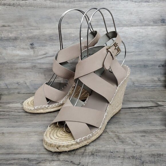 Joie Kaelyn Espadrille Strappy Open Toe Wedge Heel Sandal - Picture 15 of 15
